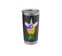 Swinger Upside Down Pineapple Magical Unicorn Head Stainless Steel Insulated Tumbler