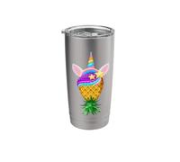 Swinger Upside Down Pineapple Magical Unicorn Head Stainless Steel Insulated Tumbler