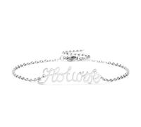 SwingerLifestyleGuide.com HotWife Bracelet - Silver colored or gold-plated HotWife Wrist Bracelet, L, Stainless Steel, no gemstone