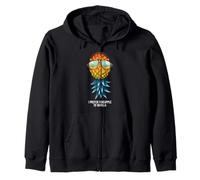 Swingerss | Pineapple Swinging Lifestyle Funny Swinger Zip Hoodie