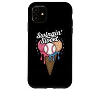 Swingin' Sweet Baseball Ice Cream Case for iPhone 11