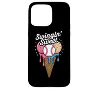 Swingin' Sweet Baseball Ice Cream Case for iPhone 15 Pro Max