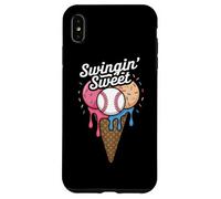 Swingin' Sweet Baseball Ice Cream Case for iPhone XS Max
