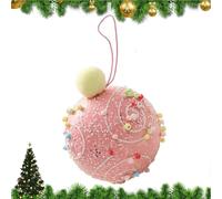 Swinging Ball Props - Christmas Bauble Decorations | Hand Blown Glass Ornaments Balls | Clam Ball for Home Holiday Fairies Wedding Decoration Lighting Effect Tree Decoration Fascinating View