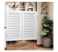 Swinging Cafe Door，Modern Swinging Half Height Exterior Door，Interior Solid Wood Saloon Doors Auto Close Swing Cafe Door with Metal Hinges Quiet Operation.(A,W90xH70cm(35.43x27.55in))