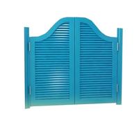 Swinging Cafe Door with Hinges for Kitchen Shop Entrance Partition Pub, Customizable Options, 180° Opening