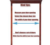 Swinging Cafe Doors for Home Decor - Auto Close Hallway Kitchen Doorway Bar, Cowboy Style, Easy Installation, Size W80xH100cm, Durable Design, Perfect for Rustic Spaces
