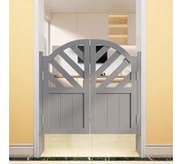 Swinging Cafe Doors, Half Waist Door, Pine Wood Saloon Doors for Kitchen, Bar, Hallway - with Auto-Close Hinges & Hardware, Partition Door for Interior, Painted Finished