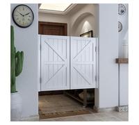 Swinging Cafe Doors, Heavy Duty Wooden Half Doors for Entrance Partition, Dual Swing Design for Kitchen, Bar, Stairs, Hallway - Durable & Stylish Solution