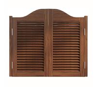 Swinging Cafe Doors, Solid Wood Interior Half Doors with Auto-Close Hinges, Open Partition Door for Bedroom, Porch, Cellar(70x90cm(27.6x35.4in))