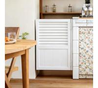 Swinging Cafe Saloon Half Doors for Kitchen, Automatic Single Swing Door Included Hinges and Accessories for Doorway Bar Kitchen Restaurant & Check Out Counters(H 45in(114.3 cm),W 38in(96.5cm))