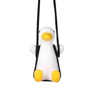 Swinging Car Duck - Cute Car Hanging Accessories for Rear View Mirror - Adorable Car Ornament Pendant