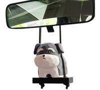 Swinging Dog For Car Mirrors - Resin Animal Car Rearview Mirrors Charm,Cute Cartoon Car Dog Pendant Vehicle Interior Decoration Accessories