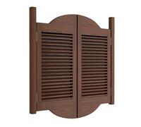 Swinging Door Cafe Door, Modern Style Swing Door with Hinges, Retro Counter with Automatic Closure, for Bar Shopping Mall Balcony Room Entrance Aisle Partition (Size : W75xH90cm(W2