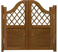 Swinging Door, Cafe Doors, Interior Saloon Opening Solid Wood Bathroom Partition Swing Half Two-Way Open Doors Auto Close Kitchen Entrance(E,28x35.4 in (W xH))