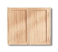 Swinging Door, Pine Wood Dual Saloon Doors, Interior Half-Doors for Cafe Bedroom Kitchen Entrance Partition, Auto Close, with Hinges and Hardware, 30/32/36" Wide(Natural,84 * 100cm)
