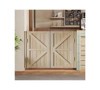 Swinging Door, Solid Wood Saloon Door with self-Closing Hinges, self-Closing partition Door for cabinets, Pubs, Homes, and Restaurants(C,W90xH70cm(35.43x27.55in))