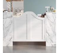 Swinging Doors Cafe Doors, Solid Wood Interior Saloon Style with Auto Close Mechanism, Perfect for Bars and Porches