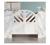 Swinging Doors, Double Saloon Doors ，Porch Entrance Interior Door for Kitchen Partition Doorways Bar, Pine Wood Cafe Door with Hardware，180° Opening(A,W90xH70cm(35.43x27.55in))