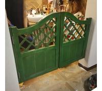 Swinging Doors for Cafe and Bathroom, Retro Half Waist Design with Western Style, Durable and Functional for Easy Access