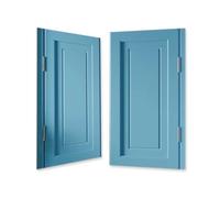 Swinging Doors for Interior Spaces, Solid Wood Construction with Hinges and Hardware, Ideal for Hallways, Kitchens, and Entrances