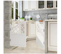 Swinging Doors Retro Double Swinging Cafe Door, Handmade Saloon Bar Half Door Two-Way Open for Kitchen Counter, Hallway