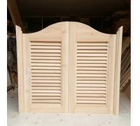 Swinging Doors with Hinges, Two-Way Half Swing Design for Doorways, Kitchen, Bar, Porch, Stairs, Partition, 1110x900mm