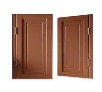 Swinging Double Half Doors for Kitchen Bar Pub Entrance with Hinges & Hardware