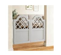 Swinging Half Door,Saloon Doors,Solid Pine Wood, 180° Rotation, Low Noise Auto Close for Kitchen, Bar, Pet Gate, Hallway,Easy Install(B,W85xH100cm(33.46x39.37in))