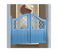 Swinging Half Doors，Wood Saloon Doors，Interior Solid Wood Saloon Door，Auto Close Swing Cafe Door with Metal Hinges Quiet Operation，for Kitchen Bar Shop Entrance(A,W95xH70cm(37.40x27.55in))