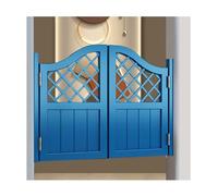 Swinging Half Doors，Wood Saloon Doors，Interior Solid Wood Saloon Door，Auto Close Swing Cafe Door with Metal Hinges Quiet Operation，for Kitchen Bar Shop Entrance(C,W120xH120cm(47.24x47.24in))