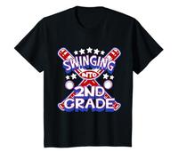 Swinging Into 2nd Grade Back To School Second-Grade Pupil T-Shirt