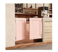 Swinging Louvered Cafe Doors,Solid Wood, Room Divider, Home, Kitchen, Bar，Automatic Closing，with Hinges,180° Opening，for Bathroom Saloon ，Easy to Install(B,W90xH120cm(35.43x47.24in))