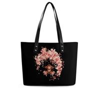 Swinging Monkey Women Tote Bag Leather Handbag | Work,Travel,Business,Casual,PU,Large Capacity,Gift,Handle,Shoulder Bags