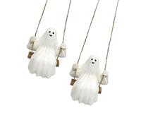 Swinging Phantoms Outdoor Decoration Shatterproofed Resin Craft For Year Round Halloweens Enthusiasts Resin Halloweens Statue Indoor