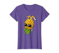 Swinging Pineapple Cartoon Swinger Upside Down Pineapple T-Shirt