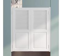 Swinging Privacy Partition for Bar Counter, Two-Way Open Design for Easy Access and Space Separation