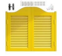 Swinging Saloon Doors, Half Door for Doorways, Solid Wood Swing Cafe Doors with Hinges, Width 24in-60in, Hight Double Rustic Interior Bar Half-Doors