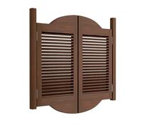 Swinging Saloon Doors - Solid Wood Cafe Doors with Auto Close Hinges for Kitchen, Bar, and Porch Doorways, Fits 70-140cm Wide Openings