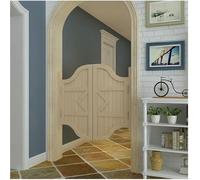 Swinging Saloon Doors, Wide Swinging Bar Doors, Saloon Two Way Open Interior Solid Wood Swing Door, Door Height Porch Entrance Swinging Door, for Kitchen Shop Counter