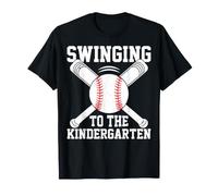 Swinging to the Kindergarten - Baseball Player Kinder T-Shirt