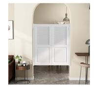 Swinging Wood Doors, Two-Way Open Half-Waist Partition for Hallway Bar Restaurant Kitchen