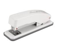 Swingline Cub Compact Metal Stapler, Arctic White (S701067)