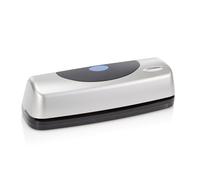 Swingline Electric 3 Hole Punch, Desk Hole Punch, 3 Rings Home Office Supplies, Portable Desk Accessories, 15 Sheets Paper Capacity, Office Paper Punch, Silver and Black (74515)