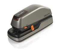 Swingline Electric Stapler, 20 Sheet Capacity, Optima 20, Jam Free, Auto or Manual, Plug in or Battery, Silver (48208)