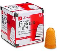 Swingline Products,Rubber Finger,Sold as 1 DZ,Fingertips Feature Deluxe-Grade Rubber Construction to Assure Solid Grip and Long wear. Each tip has Extra Thick Material for Longer wear.