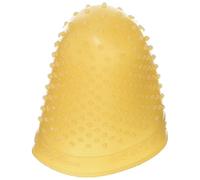 Swingline Rubber Finger Tips, Size 14, X-Large, Amber, 1/Dozen