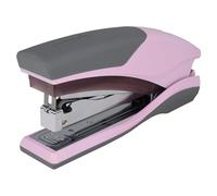 Swingline Stapler, 25 Sheet Capacity, Optima 25, Jam Free, Reduced Effort, Soft Grip, Pink/Gray (66401)