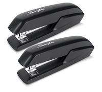 Swingline Staplers, Standard, Eco Version, 15 Sheet Capacity, Black, 2 Pack (S7054501AZ)