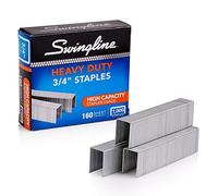 Swingline Staples Heavy Duty for Desktop Stapler, 3/4" Length, 100/Strips, 1000/Box (35319)